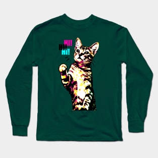 CAT HELLO Long Sleeve T-Shirt